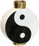 Stylecraft Ying Yang Black/White Vase-0