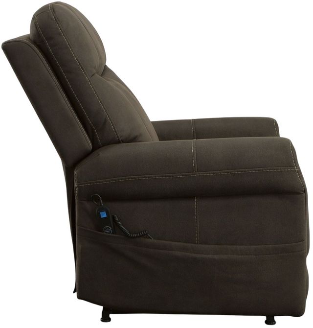 Flexsteel® Jenkins Bark Power Lift Recliner with Power Headrest-3