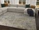 KAS Rugs Avani Blue/Gold Laurel 5'x8' Area Rug-1
