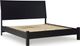 Signature Design by Ashley® Danziar Black Queen Panel Bed-2