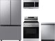 Samsung 4 Piece Stainless Steel Electric Kitchen Package-0