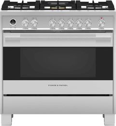 Fisher & Paykel 36" Pro Style Dual Fuel Natural Gas Range