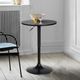 Armen Living Bentley Black Adjustable Pub Table-1