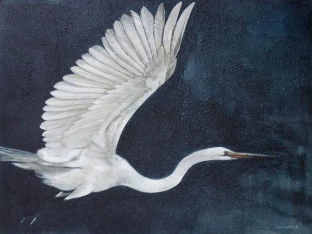 StyleCraft Norman Wyatt Jr Night Flying Wall Art-1