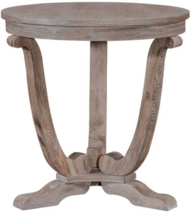 Liberty Furniture Greystone Mill 3-Piece Stone White Wash Occasional Table Set -3