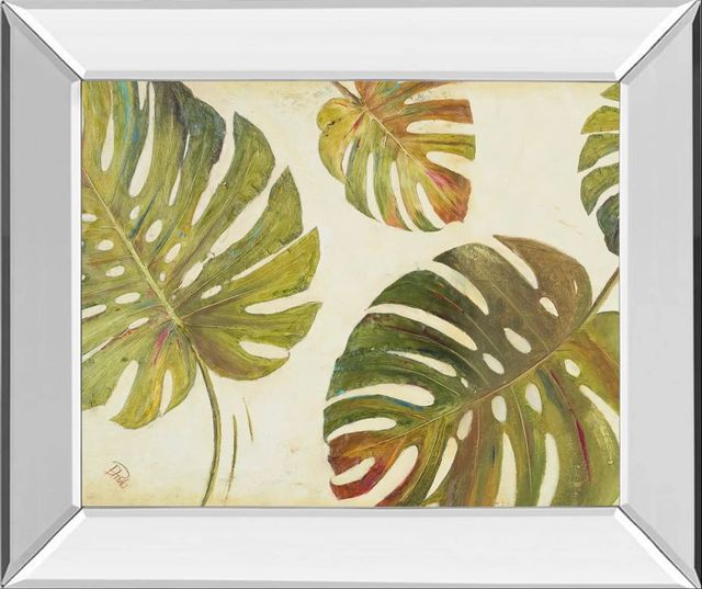 Classy Art Organic I by Patricia Pinto Mirror Framed Wall Art-0