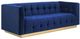 TOV Furniture Roma Navy Velvet Sofa-2
