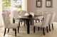 Furniture of America® Sania 7-Piece Antique Black/Beige Dining Set-1