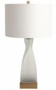 Sagebrook Home Fergana Clear/White Table Lamp-1