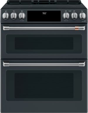 Café 30” Slide In Double Oven Electric Range