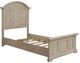 American Woodcrafters Heritage Coast Sea Oat Twin Panel Bed-0