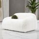 Furniture of America® Darwen White Loveseat-1
