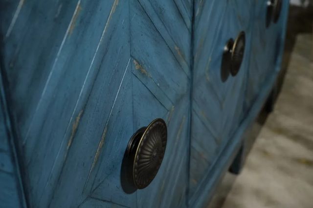 Hammary® Hidden Treasures Lapis Blue Console-2