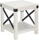 Sunny Designs™ Bayside Marble White End Table-0