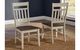 A-America® Bremerton Oyster/Saddle Dust Splat Back Dining Side Chair-4