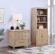 Winners Only® Mayville Beige Bookcase-1
