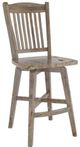 Canadel® Champlain Shadow Washed Wood Fixed Stool-0