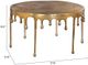 Zuo® Modern Drip Antique Brass Coffee Table-1