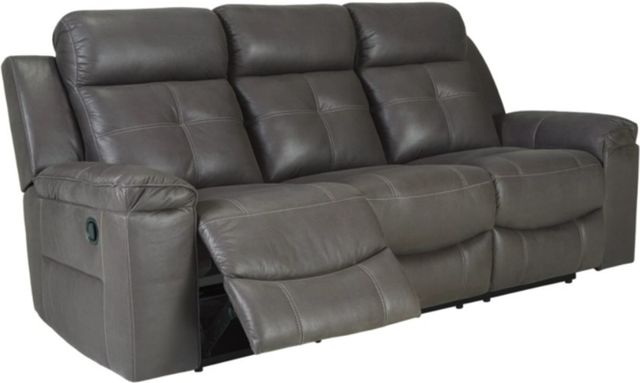 Signature Design by Ashley® Jesolo 2-Piece Dark Gray Living Room Seating Set-1