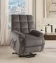 ACME Furniture Ipomoea Gray Recliner with Power Lift and Massage-1
