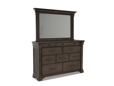Mansion Dresser and Mirror 