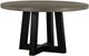 Armen Living Chester Concerete Top Dining Table with Black Base -0