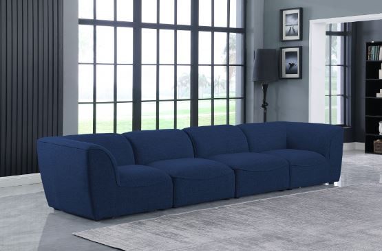 Meridian Furniture Miramar Navy Modular Sofa-2