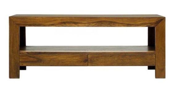 Jaipur Furniture Cube Range Brown Console Table-0