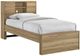 Intercon Vega Natural Oak Melamine Youth Twin Bookcase Bed-0