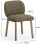 TOV Furniture Foxy Olive Green Dining Chair-2