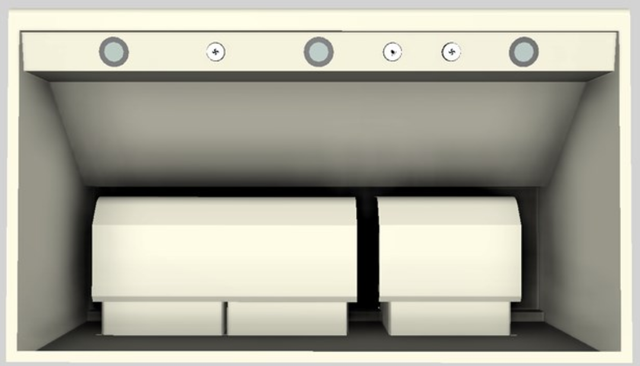 Vent-A-Hood® 42" Biscuit Wall Mounted Range Hood-2