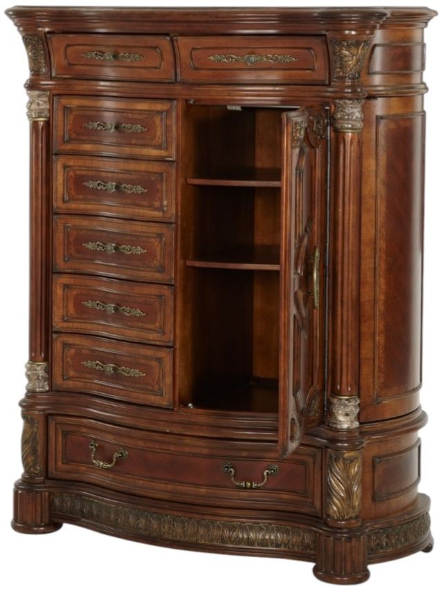 Michael Amini® Villa Valencia Classic Chestnut Gentleman's Chest-1