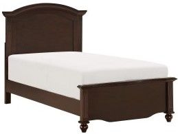 Mazin Furniture Meghan 4 Piece Espresso Twin Bedroom Set-2