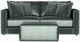 Jackson Furniture Remington 3-Piece Pine Small Spaced Sectional with Ottoman-1