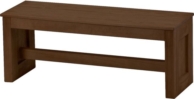 Crate Designs™ Furniture Brindle Wood Top Bench-0