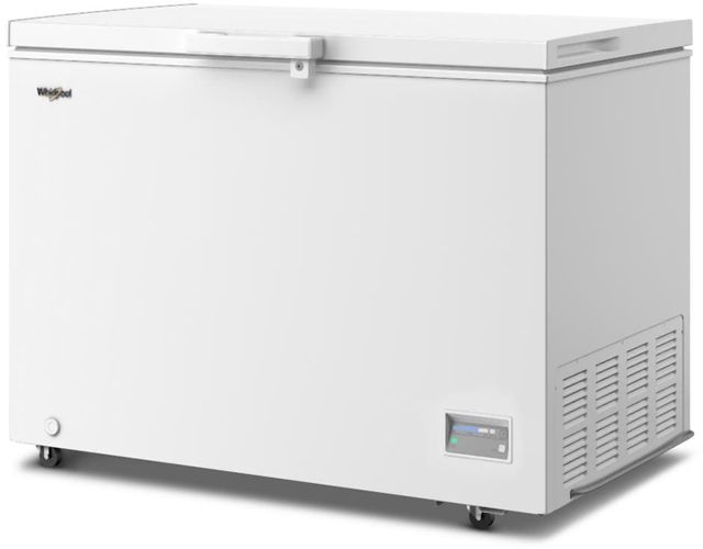 Whirlpool® 44" 11 Cu. Ft. White Chest Freezer with 2 Storage Baskets-2
