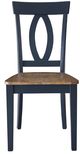 Signature Design by Ashley® Landocken Blue/Brown Dining Side Chair-1