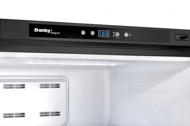 Danby® Designer 30 in. 17.0 Cu. Ft. Black with Stainless Steel Standard Depth Column Refrigerator-3