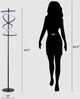 Classy Living Helix Radiance Matte Black Floor Lamp-1