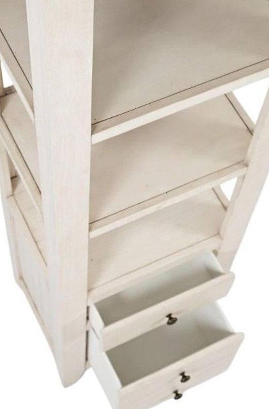 Jofran Inc. Madison County Vintage White 22" Pier-3