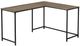 Monarch Specialties Inc. Black/Dark Taupe 58" Computer Desk-0