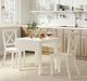 Jofran Inc. Eastern Tides 3-Piece ET Brushed White Dining Set-1