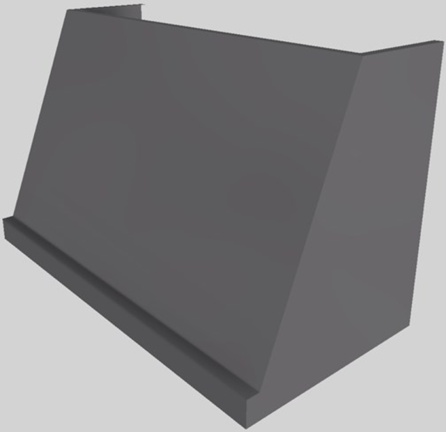 Vent-A-Hood® 48" Wall Mounted Range Hood-Gunsmoke-1