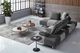 VIG Furniture Divani Casa Cooke 2-Piece Gray Modular Sectional Sofa Bed-4
