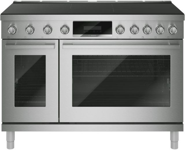 Bosch® 800 Series 48” Stainless Steel Pro Style Induction Range-0