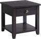 Elements International Kendyl 2-Piece Espresso Occasional Table Set-3