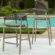 Uttermost® Dermott Cerused Wheat Wooden Outdoor Bar Stool-2