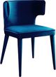 Moe's Home Collection Jennaya Teal Dining Arm Chair-0