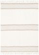 Surya Chamonix Taupe 50"x60" Throw Blanket-1