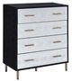 ACME Furniture Myles Black/Silver Chest-0